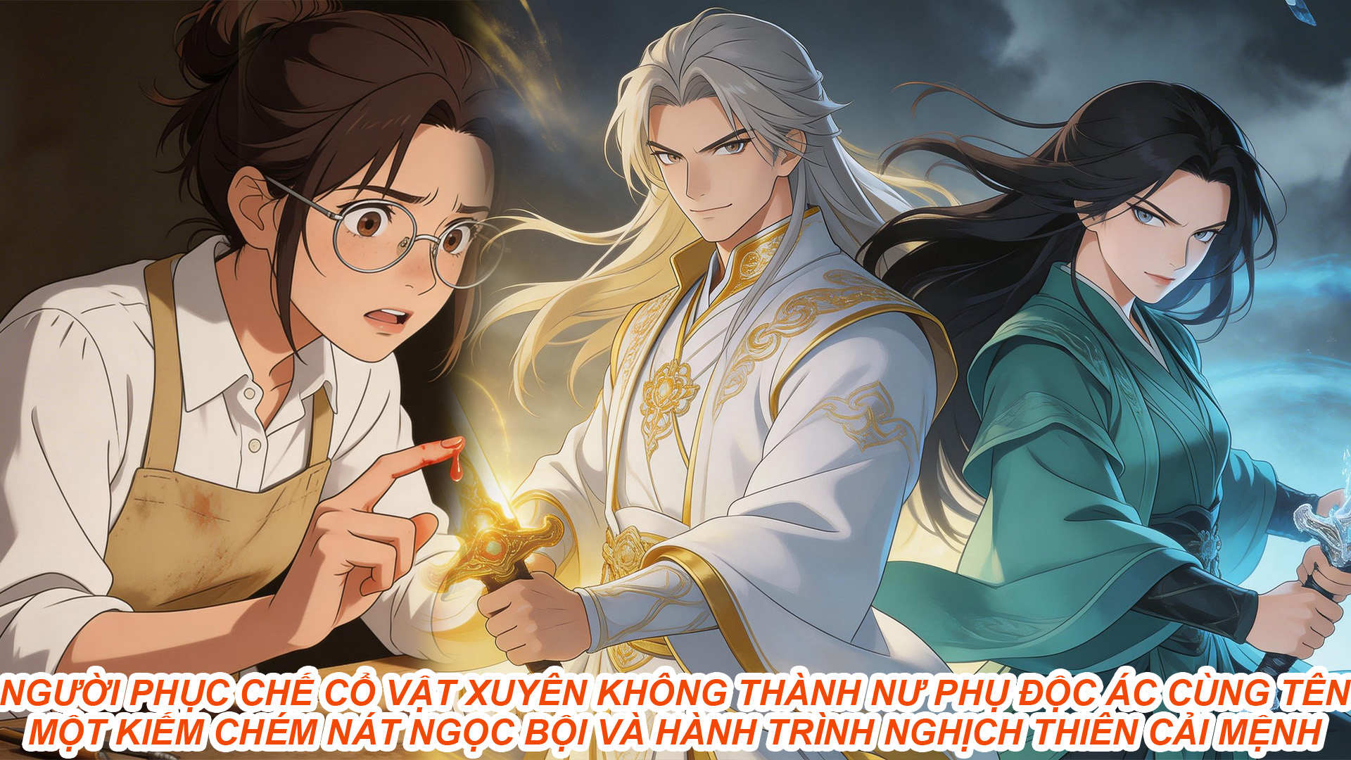 Truyện Xuyên Không Thành Nữ Phụ Độc Ác: Người Phục Chế Cổ Vật Và Hành Trình Nghịch Thiên Đổi Mệnh Với Kiếm Phá Nát Ngọc Bội thumbnail