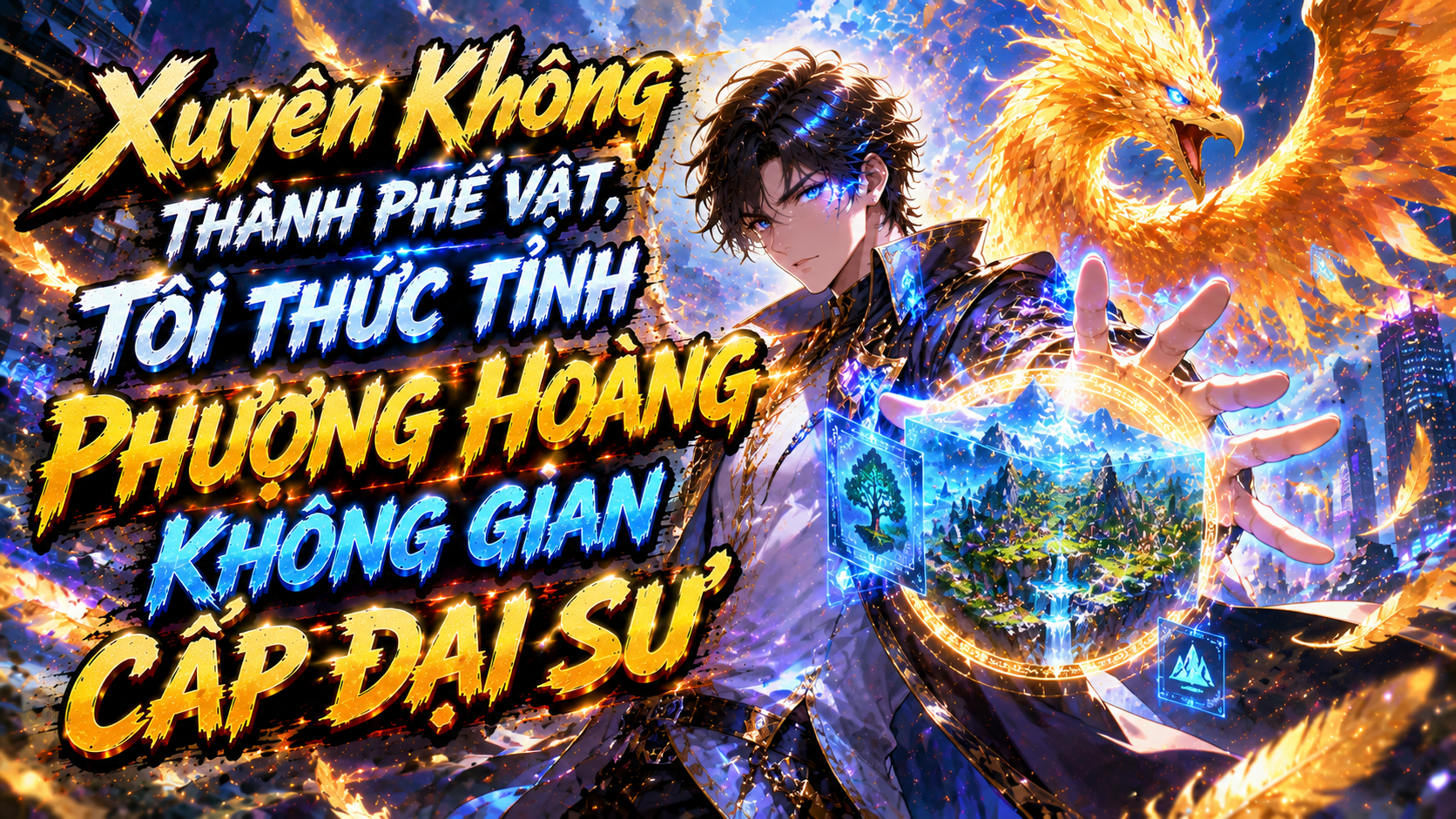 Du Hành Thời Không Thành Phế Vật, Tôi Khai Mở Phượng Hoàng Không Gian Đẳng Đại Sư thumbnail