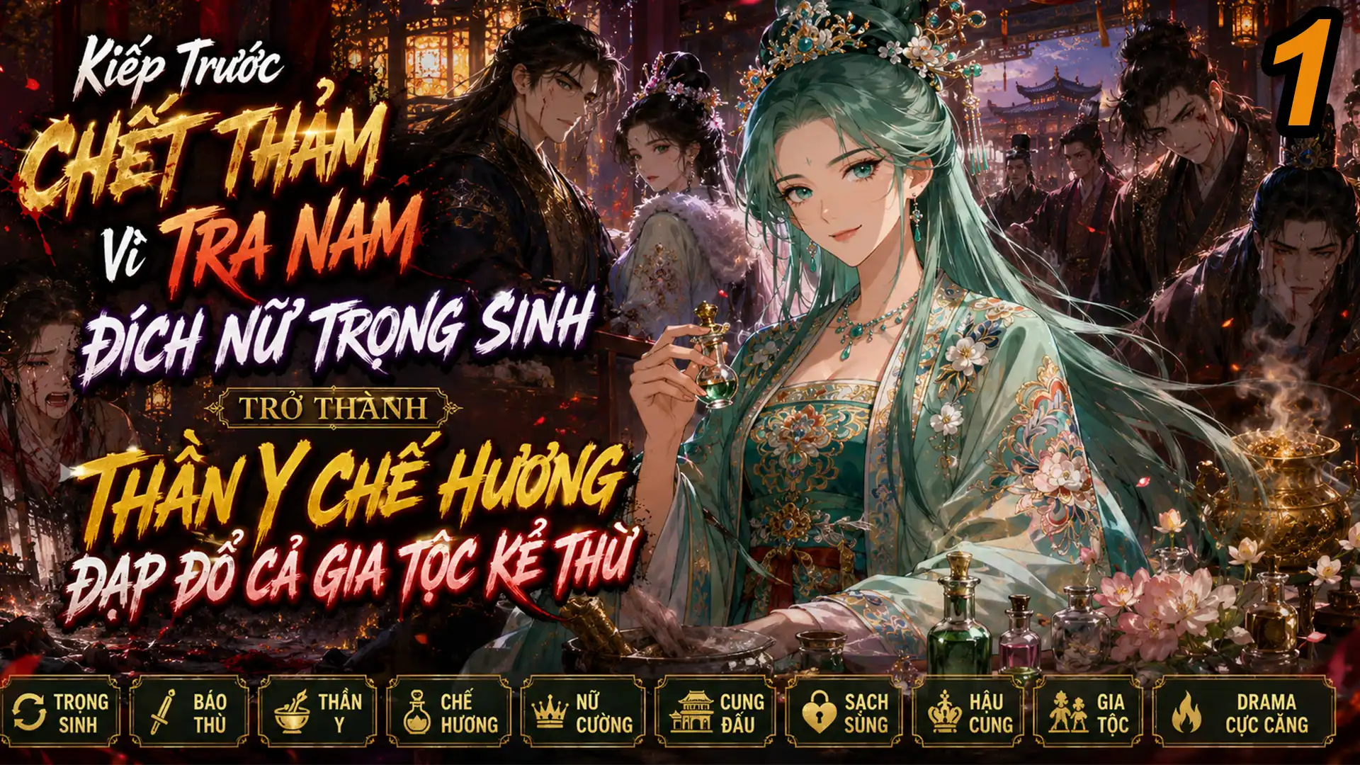 Kiếp trước chết thảm, nữ trọng sinh hóa thành thần y Chế Hương, đạp đổ cả gia tộc kẻ thù