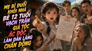 MẸ BỊ ĐUỔI KHỎI NHÀ BÉ 12 TUỔI VẠCH TRẦN GIA TỘC ÁC ĐỘC LÀM DÂN LÀNG CHẤN ĐỘNG cover