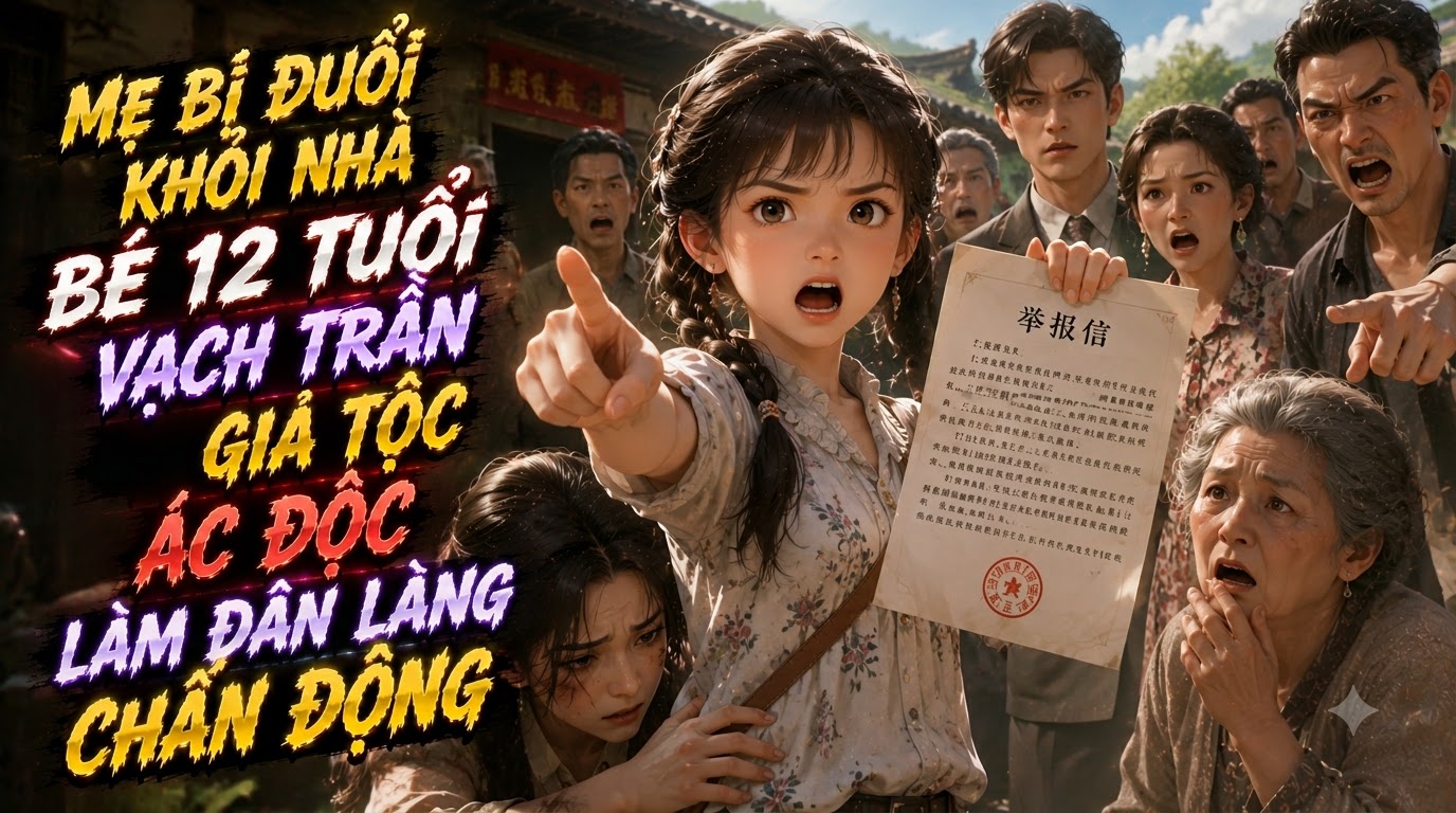 MẸ BỊ ĐUỔI KHỎI NHÀ BÉ 12 TUỔI VẠCH TRẦN GIA TỘC ÁC ĐỘC LÀM DÂN LÀNG CHẤN ĐỘNG thumbnail