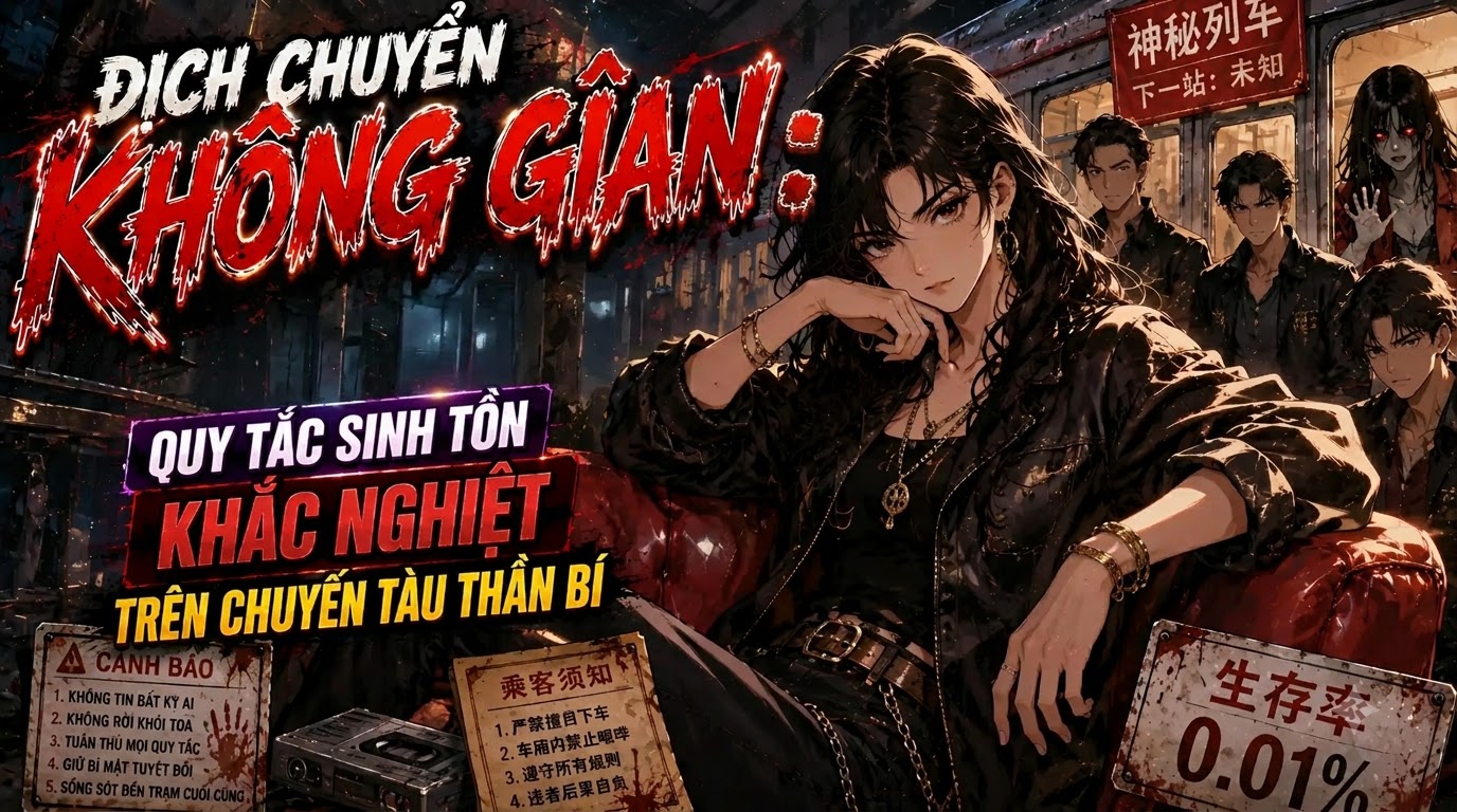 Dịch Chuyển Không Gian: Quy Tắc Sinh Tồn Khắc Nghiệt Trên Chuyến Tàu Thần Bí thumbnail