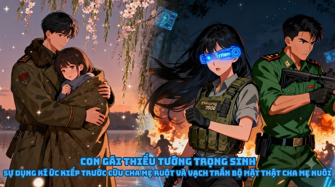 Con Gái Thiếu Tướng Trọng Sinh Xài Kí Ức Kiếp Trước Cứu Cha Mẹ Ruột Vạch Bộ Mặt Thật Mẹ Nuôi