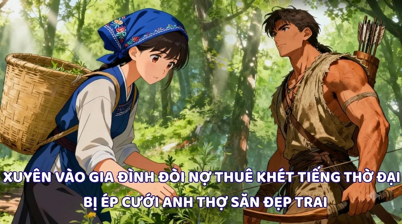 XUYÊN VÀO GIA ĐÌNH ĐÒI NỢ THUÊ KHÉT TIẾNG THỜI CỔ ĐẠI BỊ ÉP CƯỚI ANH THỢ SĂN ĐẸP TRAI