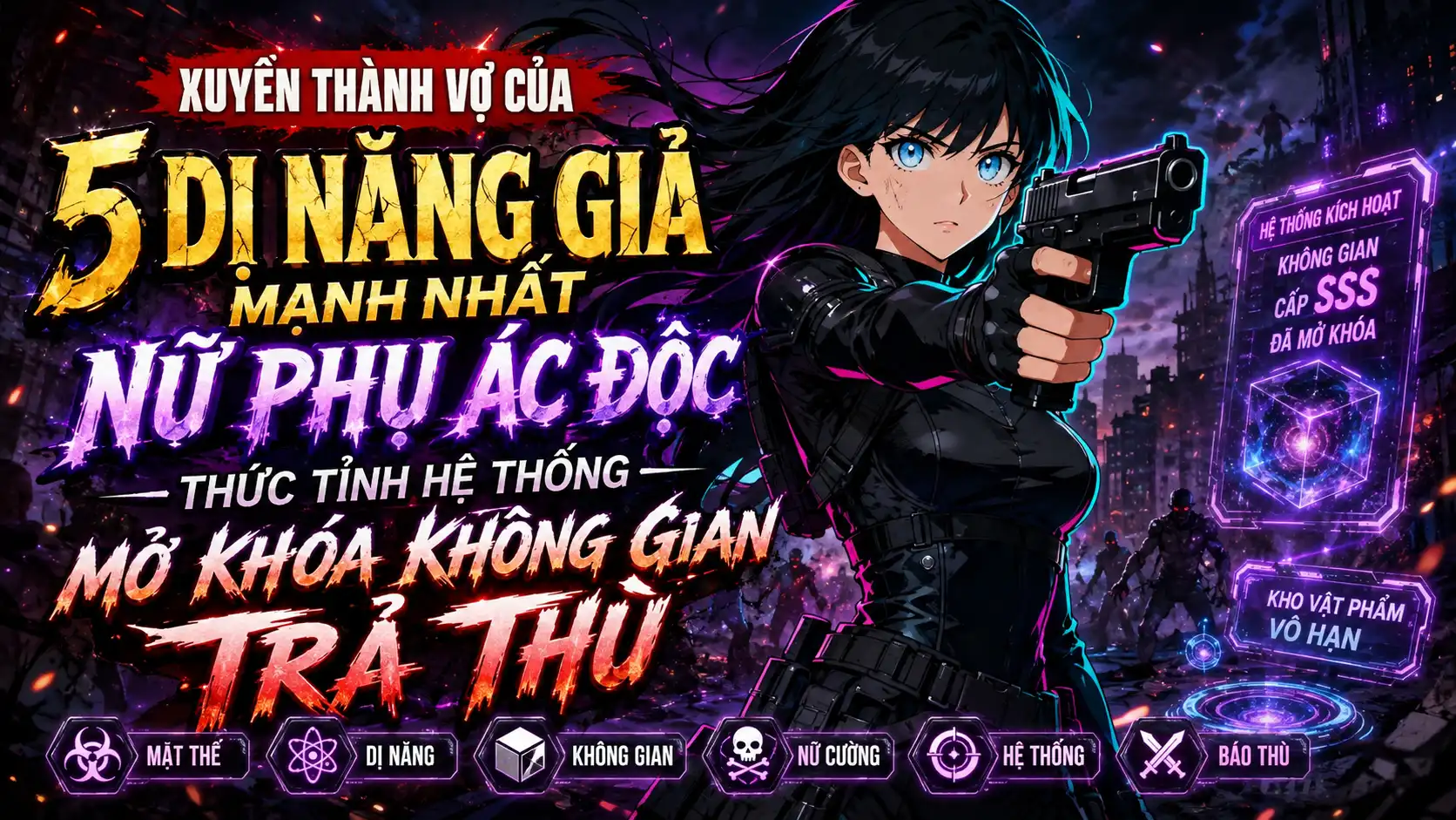 Xuyên Thành Vợ Của 5 Dị Năm Giả Mạnh Nhất Nữ Phụ Thức Tỉnh Hệ Thống Mở Khóa Không Gian Trả Thù thumbnail