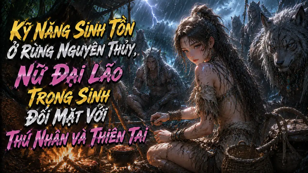 Kỹ Năng Sinh Tồn Ở Rừng Nguyên Thủy, Nữ Đại Lão Trọng Sinh Đối Mặt Với Thú Nhân Và Thiên Tai thumbnail
