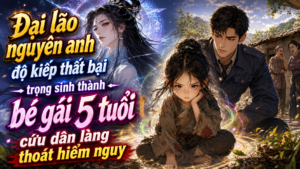 Đại lão nguyên anh độ kiếp thất bại trọng sinh thành bé gái 5 tuổi cứu dân làng thoát hiểm nguy cover