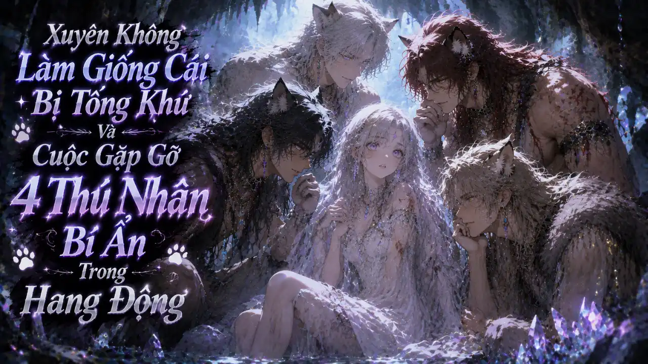 Xuyên Không Làm Giống Cái Bị Tống Khứ Và Cuộc Gặp Gỡ 4 Thú Nhân Bí Ẩn Trong Hang Động thumbnail