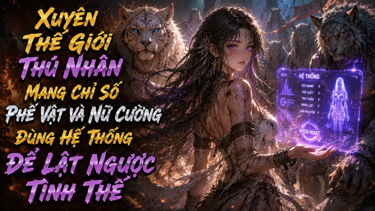 Xuyên Thế Giới Thú Nhân Mang Chỉ Số Phế Vật Và Nữ Cường Dùng Hệ Thống Để Lật Ngược Tình Thế thumbnail