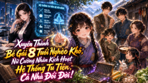 Xuyên Thành Bé Gái 8 Tuổi Nghèo Khổ, Nữ Cường Nhân Kích Hoạt Hệ Thống Tu Tiên, Cả Nhà Đổi Đời cover