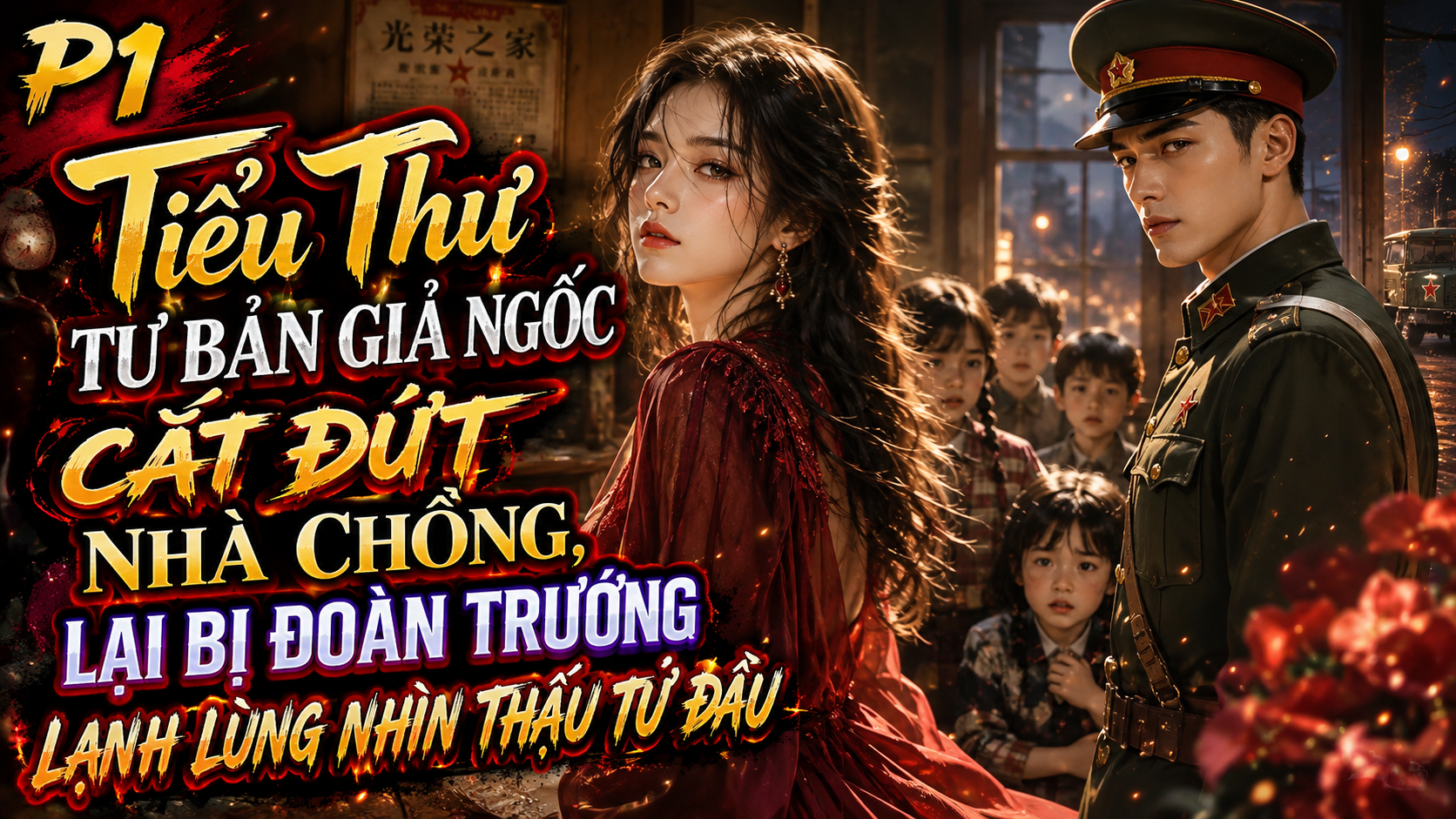 Tiểu Thư Tư Bản Giả Ngốc Cắt Đứt Nhà Chồng, Lại Bị Đoàn Trưởng Lạnh Lùng Nhìn Thấu Từ Đầu thumbnail