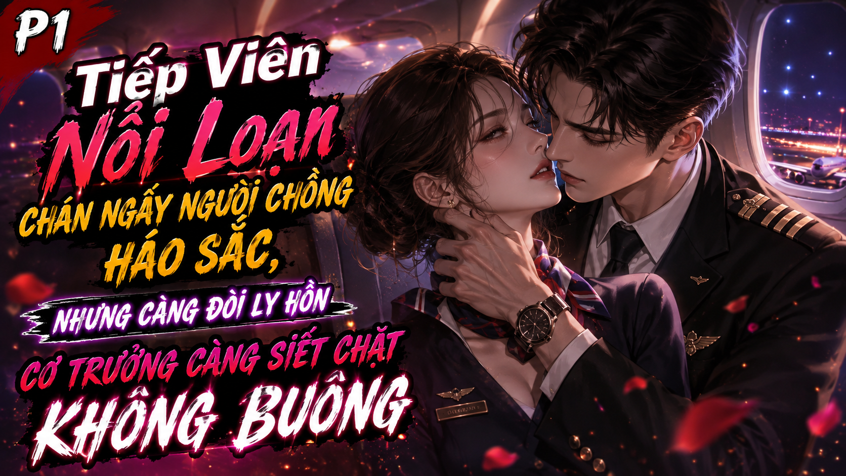 Tiếp Viên Nổi Loạn Chán Ngấy Người Chồng Háo Sắc, Nhưng Càng Đòi Ly Hôn Cơ Trưởng Càng Siết Chặt Không Buông thumbnail
