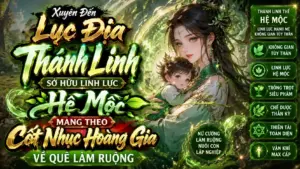 Xuyên Đến Lục Địa Thánh Linh Sở Hữu Linh Lực Hệ Mộc Mang Theo Cốt Nhục Hoàng Gia Về Quê Làm Ruộng thumbnail