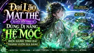 Đại Lão Mạt Thế Xuyên Đến Tinh Tế Dùng Dị Năng Hệ Mộc Biến Hành Tinh Rác Thành Vườn Địa Đàng cover