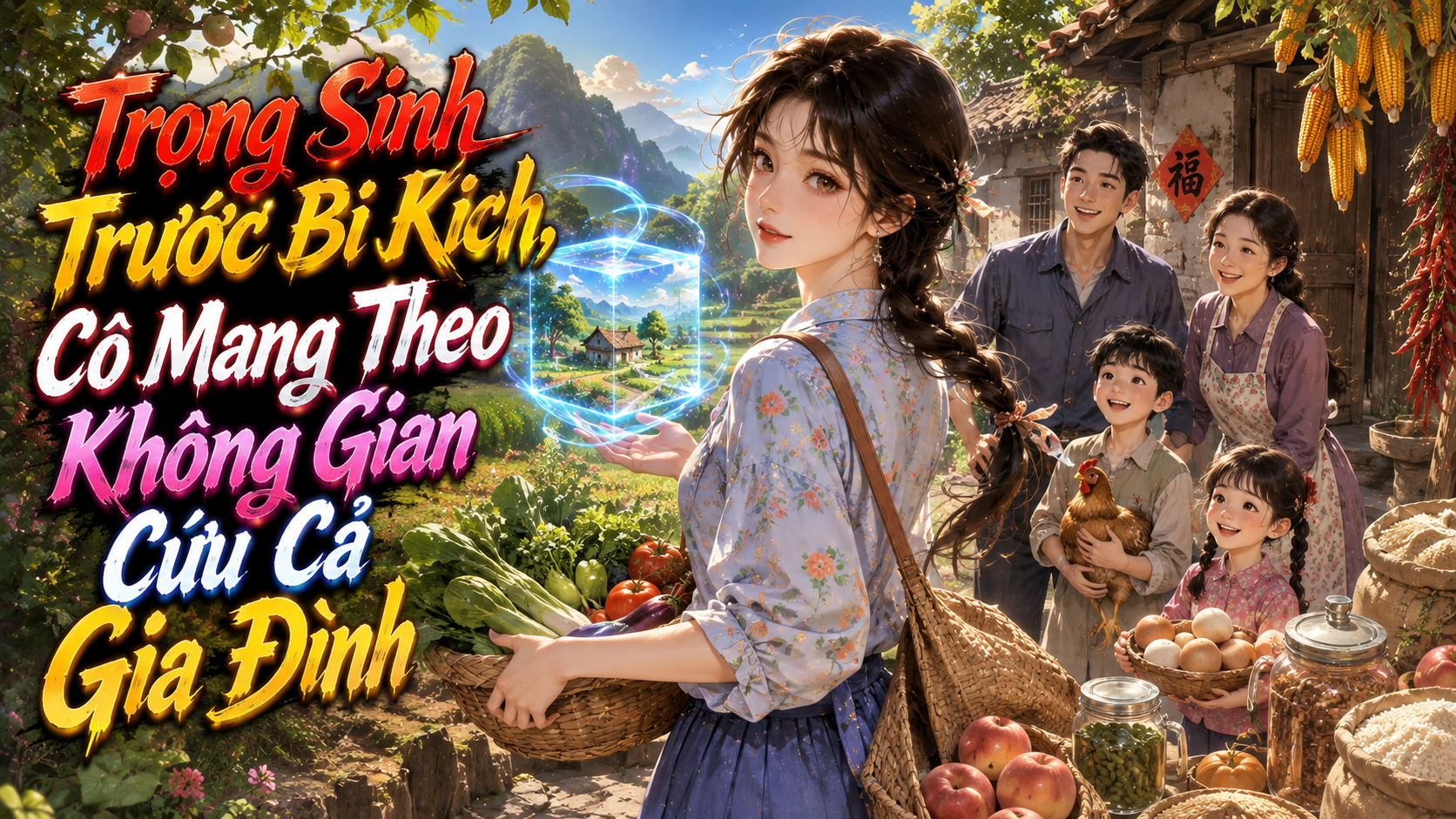 Trọng Sinh Trước Bi Kịch, Cô Mang Theo Không Gian Cứu Cả Gia Đình