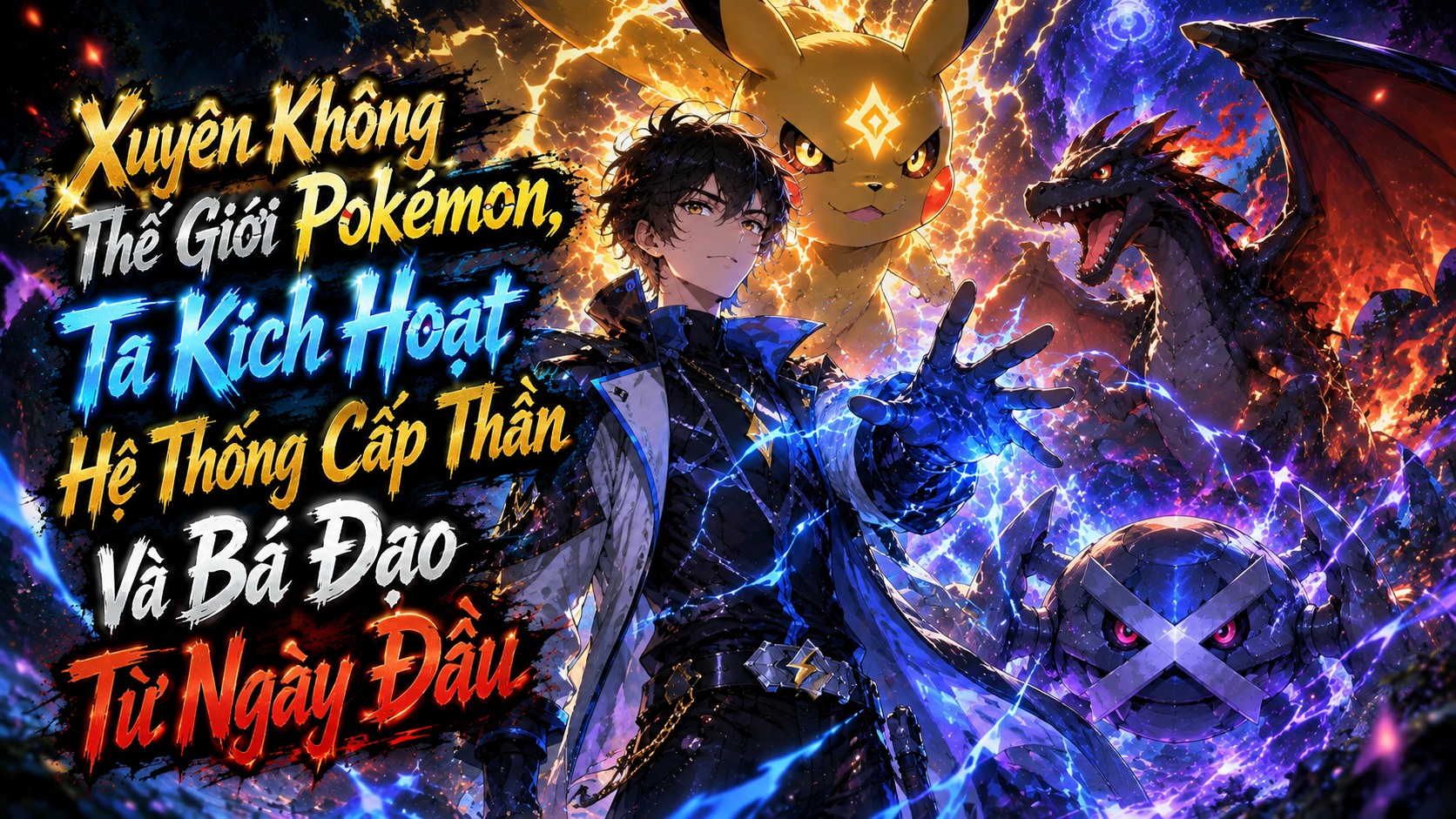 Xuyên Không Thế Giới Pokémon, Ta Kích Hoạt Hệ Thống Cấp Thần Và Bá Đạo Từ Ngày Đầu thumbnail