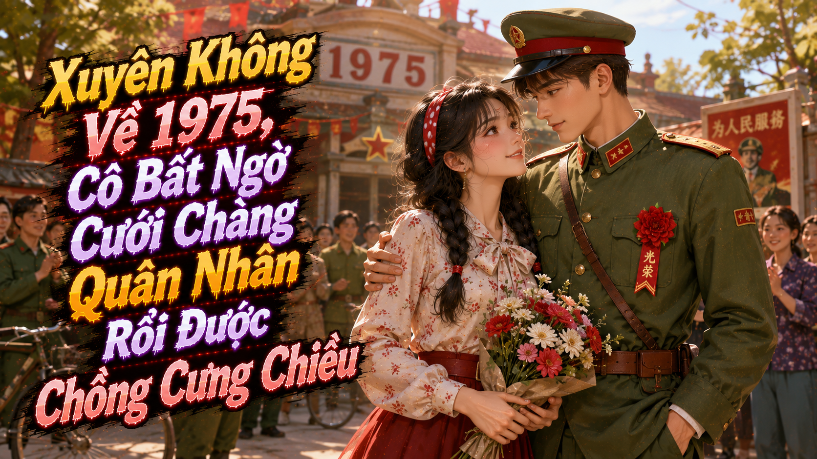Xuyên Không Về 1975, Cô Bất Ngờ Cưới Chàng Quân Nhân Rồi Được Chồng Cưng Chiều thumbnail
