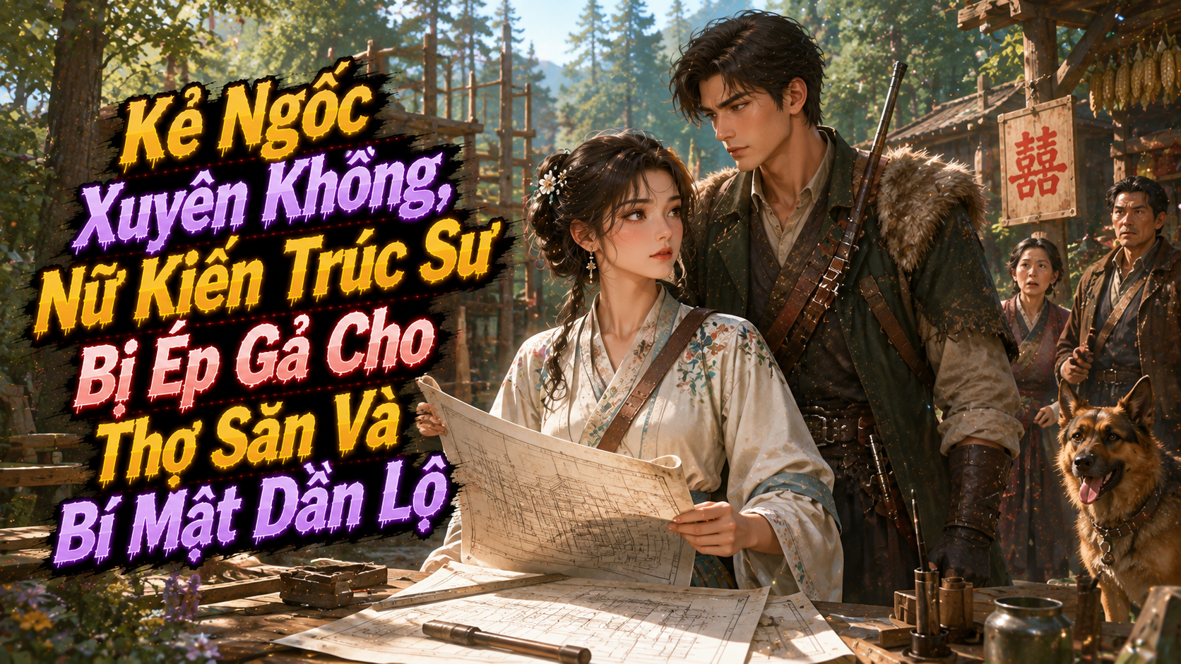 Kẻ Ngốc Xuyên Không, Nữ Kiến Trúc Sư Bị Ép Gả Cho Thợ Săn Và Bí Mật Dần Lộ thumbnail
