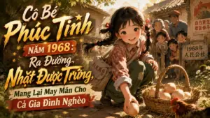 Cô Bé Phúc Tinh Năm 1968: Ra Đường Nhặt Trứng, Mang Lại May Mắn Cho Gia Đình Nghèo cover
