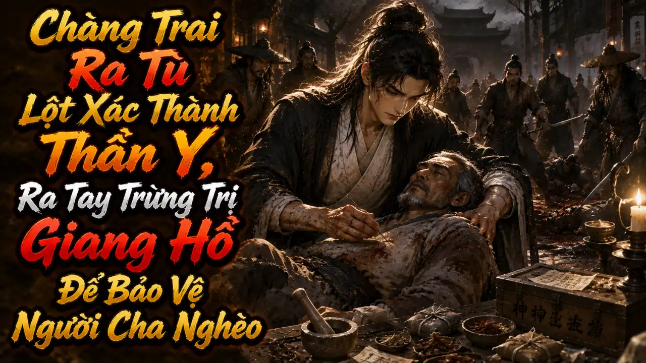 Chàng Trai Ra Tù Lột Xác Thành Thần Y, Ra Tay Trừng Trị Giang Hồ Để Bảo Vệ Người Cha Nghèo thumbnail