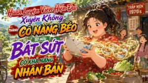 Huấn Luyện Viên Hiện Đại Xuyên Không Thành Cô Nàng Béo: Sở Hữu Bát Sứt Có Khả Năng Nhân Bản cover