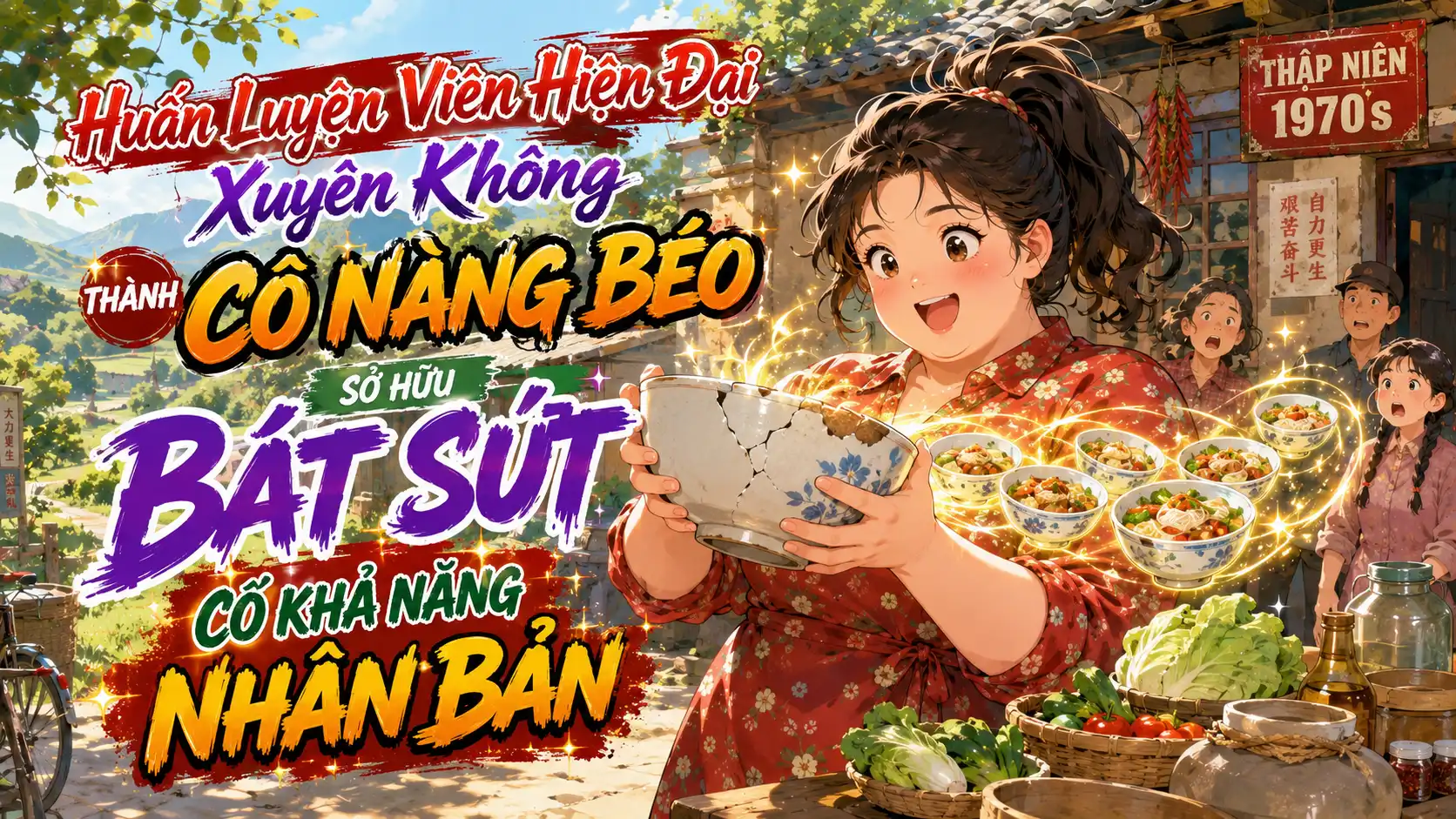 Huấn Luyện Viên Hiện Đại Xuyên Không Thành Cô Nàng Béo: Sở Hữu Bát Sứt Có Khả Năng Nhân Bản thumbnail