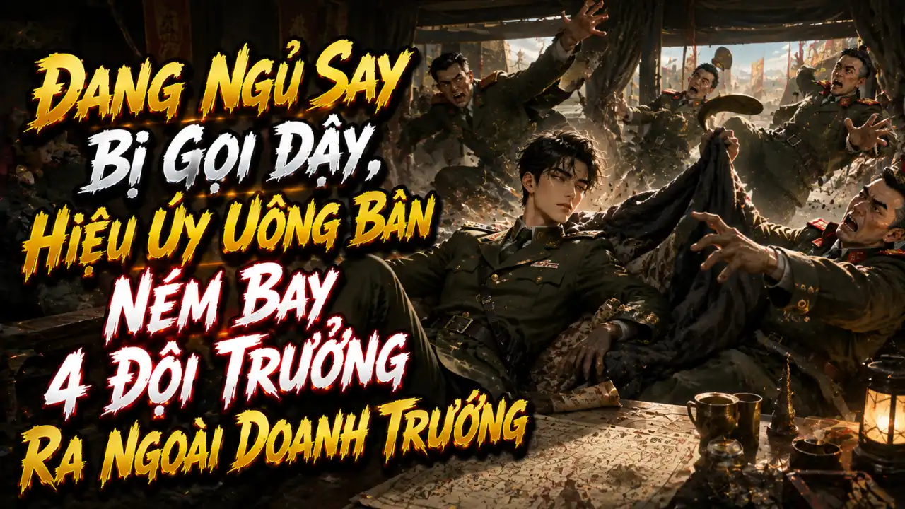 Đang Ngủ Say Bị Gọi Dậy, Hiệu Úy Uông Bân Ném Bay 4 Đội Trưởng Ra Ngoài Doanh Trướng thumbnail