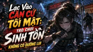 Lạc Vào Căn Cứ Tối Mật: Trò Chơi Sinh Tồn Không Có Đường Lui cover