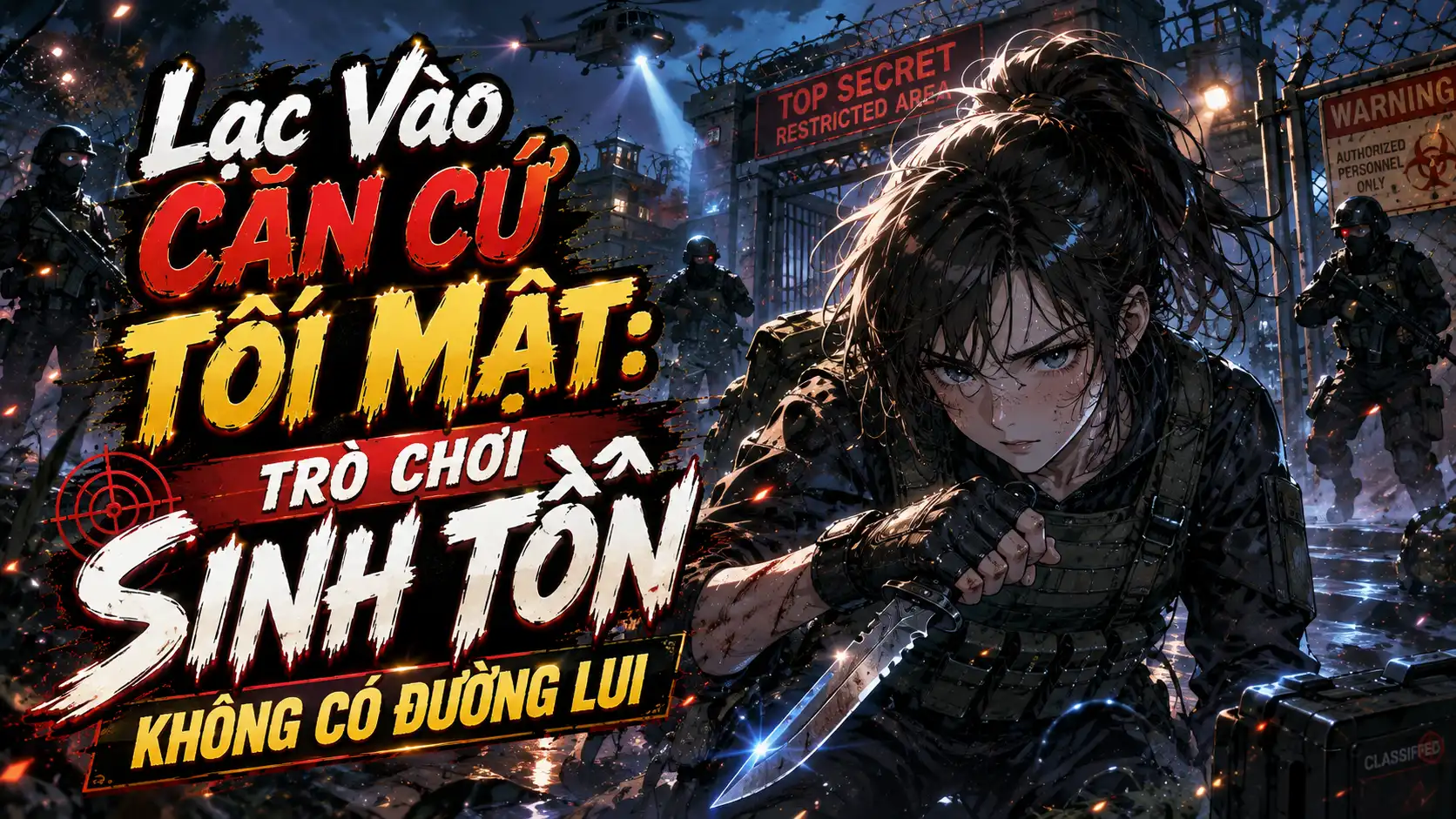Lạc Vào Căn Cứ Tối Mật: Trò Chơi Sinh Tồn Không Có Đường Lui thumbnail