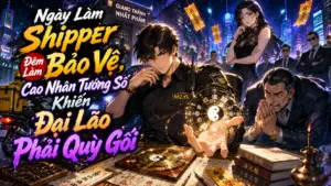 Ngày Làm Shipper Đêm Làm Bảo Vệ, Cao Nhân Tướng Số Khiến Đại Lão Phải Quỳ Gối cover