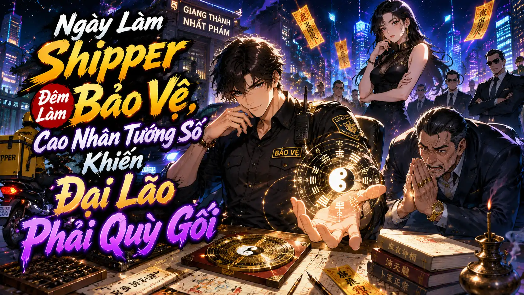 Ngày Làm Shipper Đêm Làm Bảo Vệ, Cao Nhân Tướng Số Khiến Đại Lão Phải Quỳ Gối thumbnail