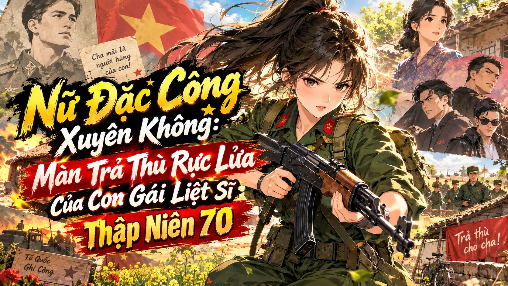 Nữ Đặc Công Xuyên Không: Màn Trả Thù Rực Lửa Của Con Gái Liệt Sĩ Thập Niên 70 thumbnail