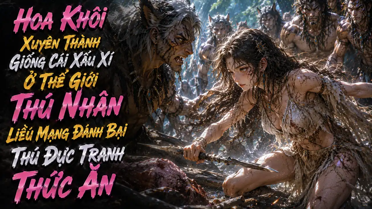 Hoa Khôi Xuyên Thành Giống Cái Xấu Xí Ở Thế Giới Thú Nhân Liều Mạng Đánh Bại Thú Đực Tranh Thức Ăn thumbnail