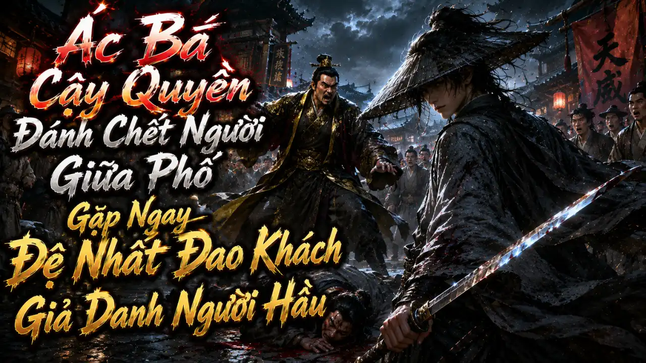 Ác Bá Cậy Quyền Đánh Chết Người Giữa Phố Gặp Ngay Đệ Nhất Đao Khách Giả Danh Người Hầu thumbnail