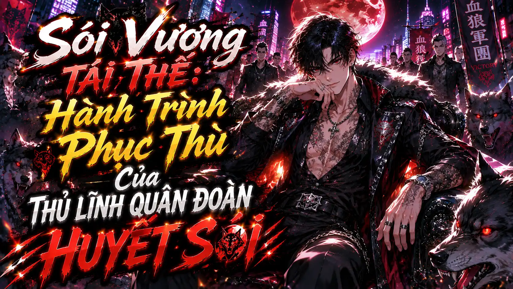 Sói Vương Tái Thế: Hành Trình Phục Thù Của Thủ Lĩnh Quân Đoàn Huyết Sói thumbnail