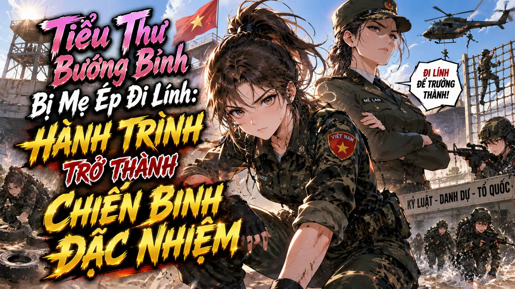 Tiểu Thư Bướng Bỉnh Bị Mẹ Ép Đi Lính: Hành Trình Trở Thành Chiến Binh Đặc Nhiệm thumbnail