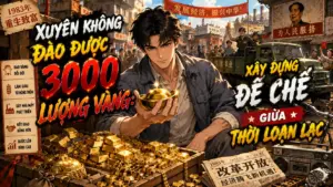 Xuyên Không Đào Được 3000 Lượng Vàng: Xây Dựng Đế Chế Giữa Thời Loạn Lạc cover