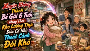 Xuyên Không Thành Bé Gái 6 Tuổi: Mang Theo Kho Lương Thực Đưa Cả Nhà Thoát Cảnh Đói Khổ cover