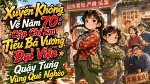 Xuyên Không Về Năm 70: Cặp Chị Em Tiểu Bá Vương Đại Viện Quậy Tung Vùng Quê Nghèo cover