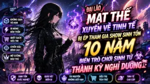 ĐẠI LÃO MẠT THẾ XUYÊN ĐẾN TINH TẾ THAM GIA SHOW SINH TỒN BIẾN TRÒ CHƠI SINH TỬ THÀNH NGHỈ DƯỠNG cover