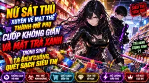 NỮ SÁT THỦ XUYÊN VỀ MẠT THẾ THÀNH NỮ PHỤ CƯỚP KHÔNG GIAN VẢ MẶT TRÀ XANH TRỌNG SINH cover