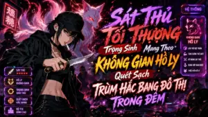 SÁT THỦ TỐI THƯỢNG TRỌNG SINH MANG THEO KHÔNG GIAN HỒ LY QUÉT SẠCH TRÙM HẮC BANG ĐÔ THỊ TRONG ĐÊM cover