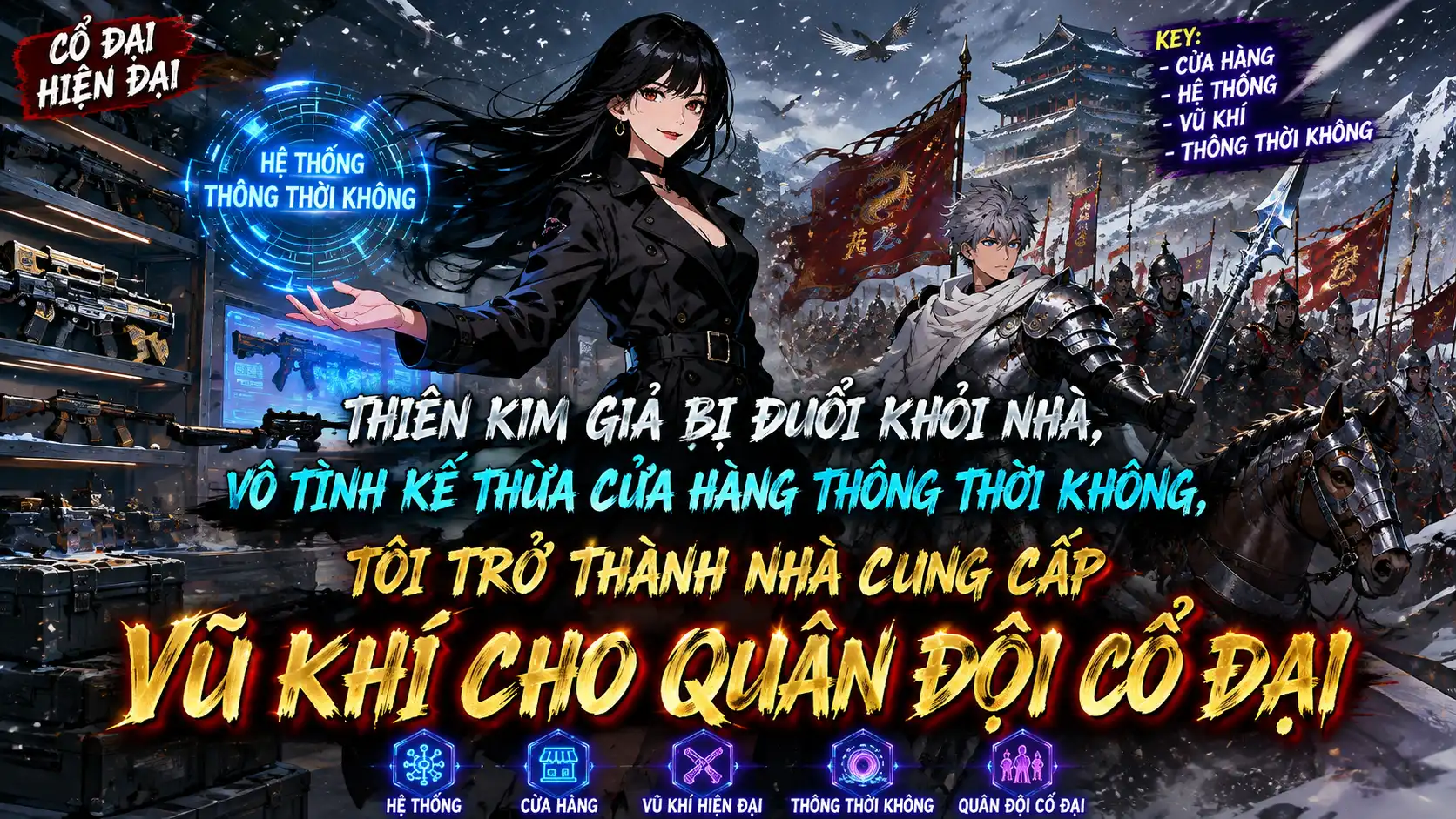 THIÊN KIM GIẢ BỊ ĐUỔI KHỎI NHÀ KẾ THỪA CỬA HÀNG THỜI KHÔNG CUNG CẤP VŨ KHÍ CHO QUÂN ĐỘI CỔ ĐẠI thumbnail