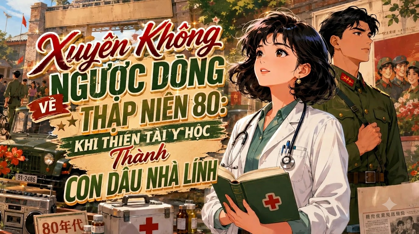 Xuyên Không Ngược Dòng Về Thập Niên 80 Khi Thiên Tài Y Học Thành Con Dâu Nhà Lính