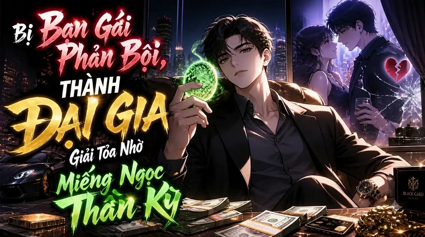 Bị Bạn Gái Phản Bội: Thành Đại Gia Giải Tỏa Nhờ Miếng Ngọc Thần Kỳ