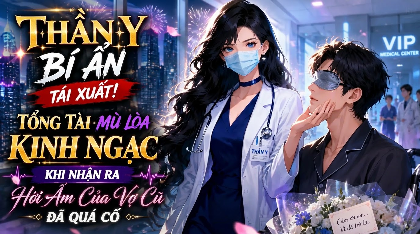 Thần Y Bí Ẩn Tái Xuất: Tổng Tài Mù Lòa Kinh Ngạc Khi Nhận Ra Hơi Ấm: Vợ Cũ Quá Cố thumbnail
