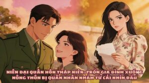 NIÊN ĐẠI QUÂN HÔN THẬP NIÊN TRỐN GIA ĐÌNH XUỐNG NÔNG THÔN BỊ QUÂN NHÂN NHẮM TỪ CÁI NHÌN ĐẦU cover