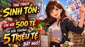 Thử Thách Sinh Tồn: Sống 1 Tháng Chỉ Với 500 Tệ, Giải Thưởng 5 Triệu Tệ Bỗng! cover