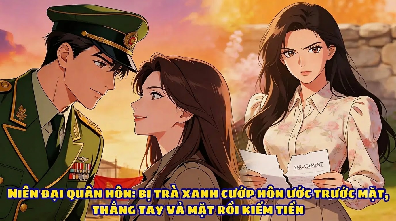 NIÊN ĐẠI QUÂN HÔN: BỊ TRÀ XANH CƯỚP HÔN ƯỚC TRƯỚC MẶT, THẲNG TAY VẢ MẶT RỒI KIẾM TIỀN thumbnail