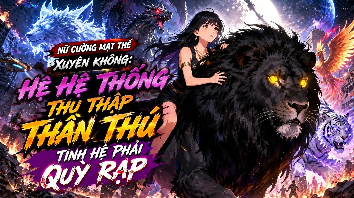 Nữ Cường Mạt Thế Xuyên Không: Có Hệ Thống Thu Thập Thần Thú Tinh Hệ Phải Quỳ Rạp thumbnail